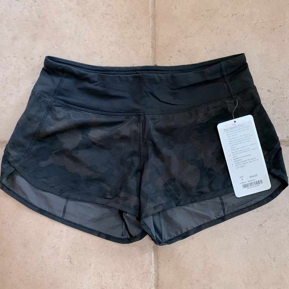 Lululemon Speed Up Short 2.5” NWT